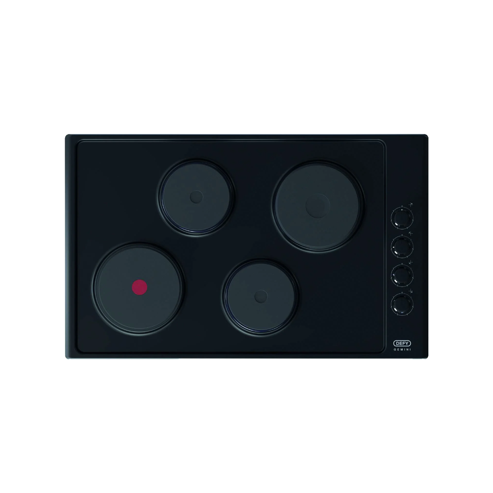 Defy Gemini Solid Hob with Control Switches